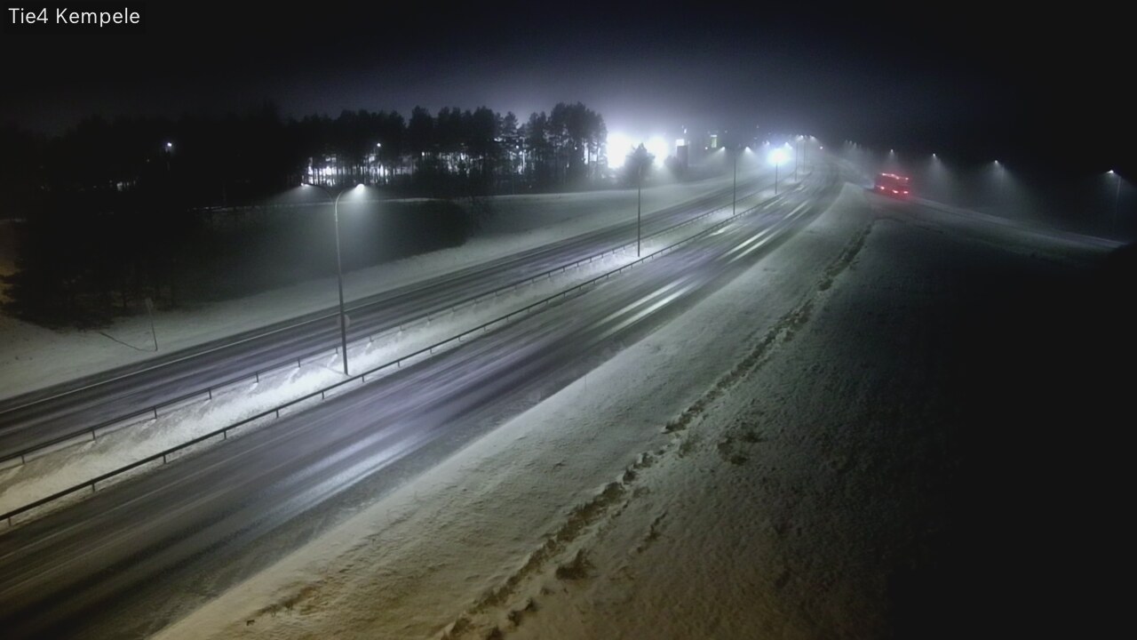 Weather Camera Image Väg 4 Kempele, Zeppelin, Kempele, Pohjois-Pohjanmaa