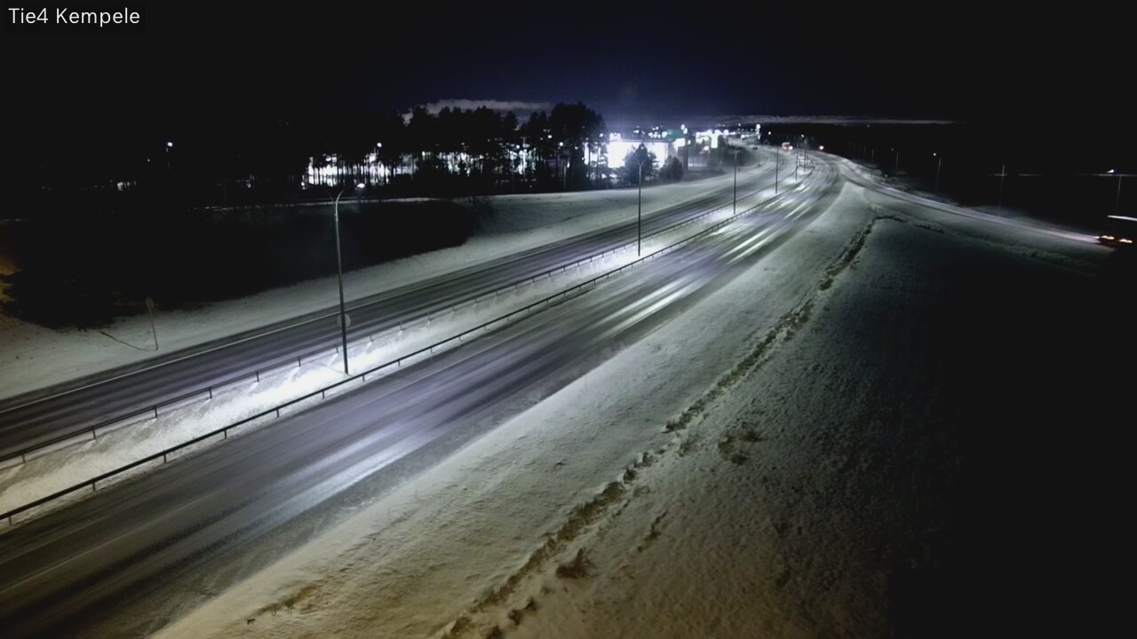 Weather Camera Image Väg 4 Kempele, Zeppelin, Kempele, Pohjois-Pohjanmaa