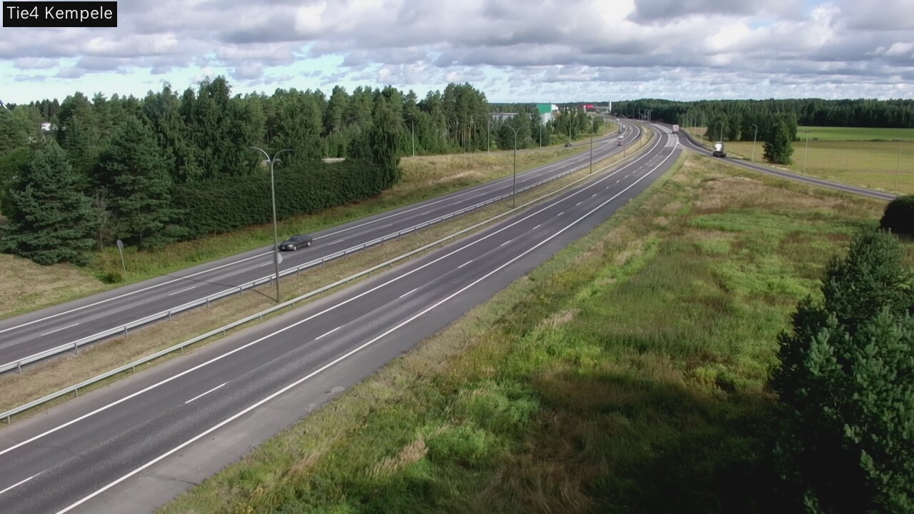 Weather Camera Image Road 4 Kempele, Zeppelin, Kempele, Pohjois-Pohjanmaa