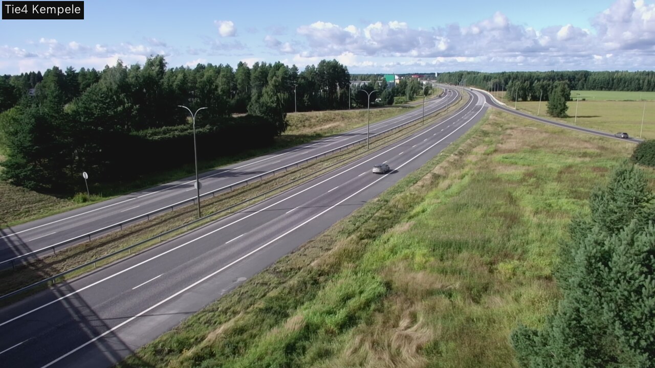 Kelikamerat Kuva Tie 4 Kempele, Zeppelin, Kempele, Pohjois-Pohjanmaa