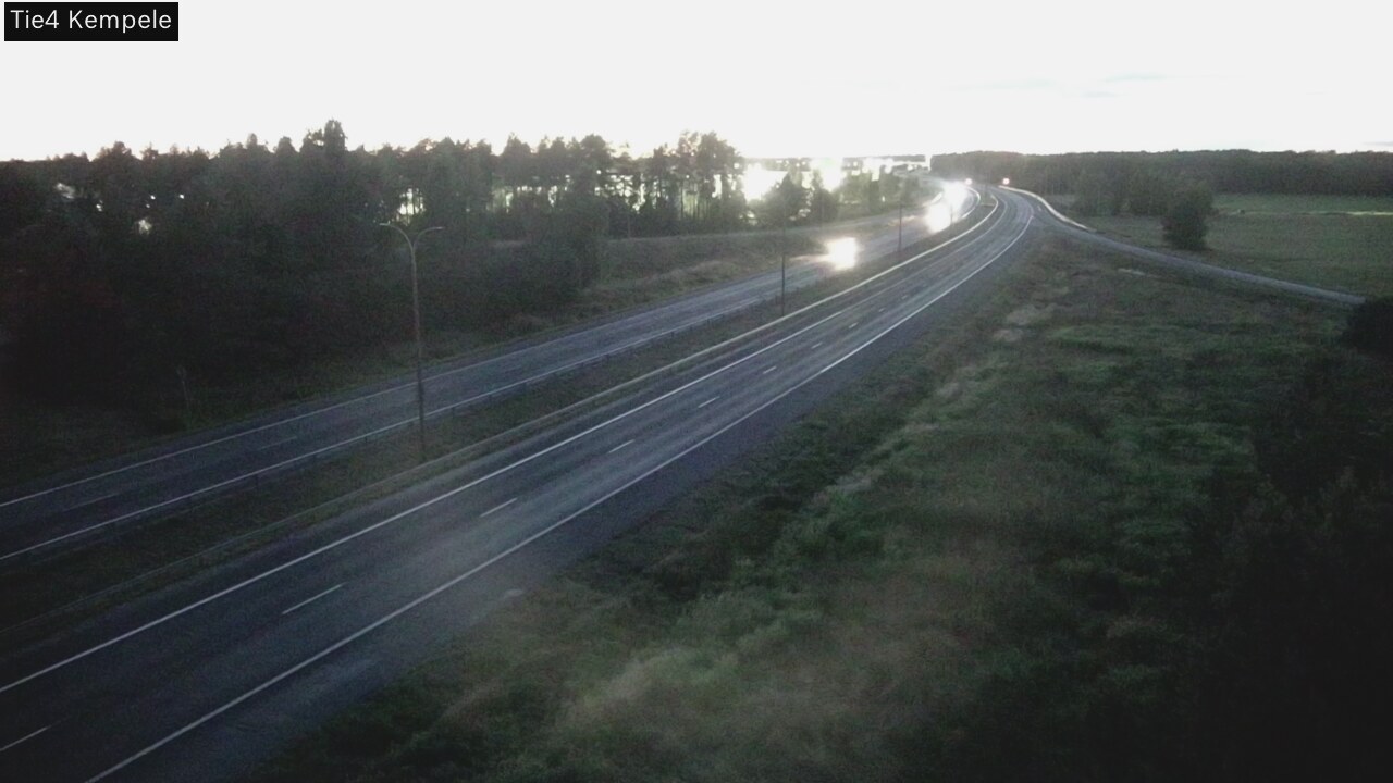 Kelikamerat Kuva Tie 4 Kempele, Zeppelin, Kempele, Pohjois-Pohjanmaa