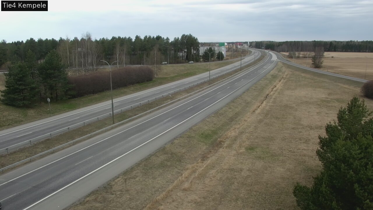 Weather Camera Image Road 4 Kempele, Zeppelin, Kempele, Pohjois-Pohjanmaa