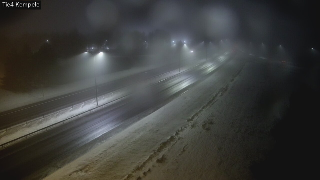 Weather Camera Image Väg 4 Kempele, Zeppelin, Kempele, Pohjois-Pohjanmaa