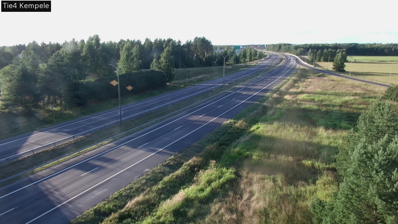 Kelikamerat Kuva Tie 4 Kempele, Zeppelin, Kempele, Pohjois-Pohjanmaa