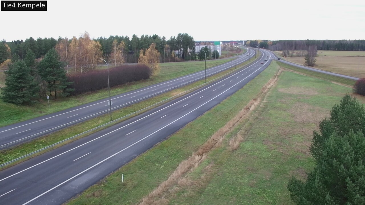 Kelikamerat Kuva Tie 4 Kempele, Zeppelin, Kempele, Pohjois-Pohjanmaa