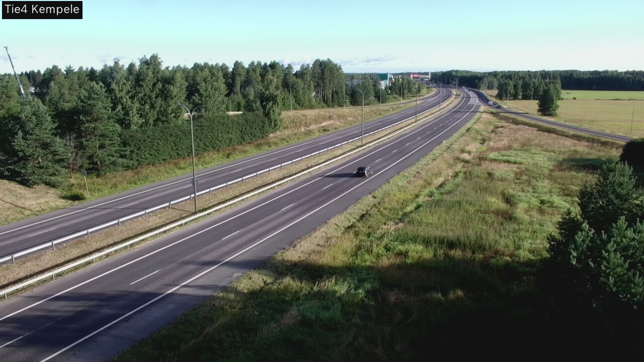 Weather Camera Image Road 4 Kempele, Zeppelin, Kempele, Pohjois-Pohjanmaa