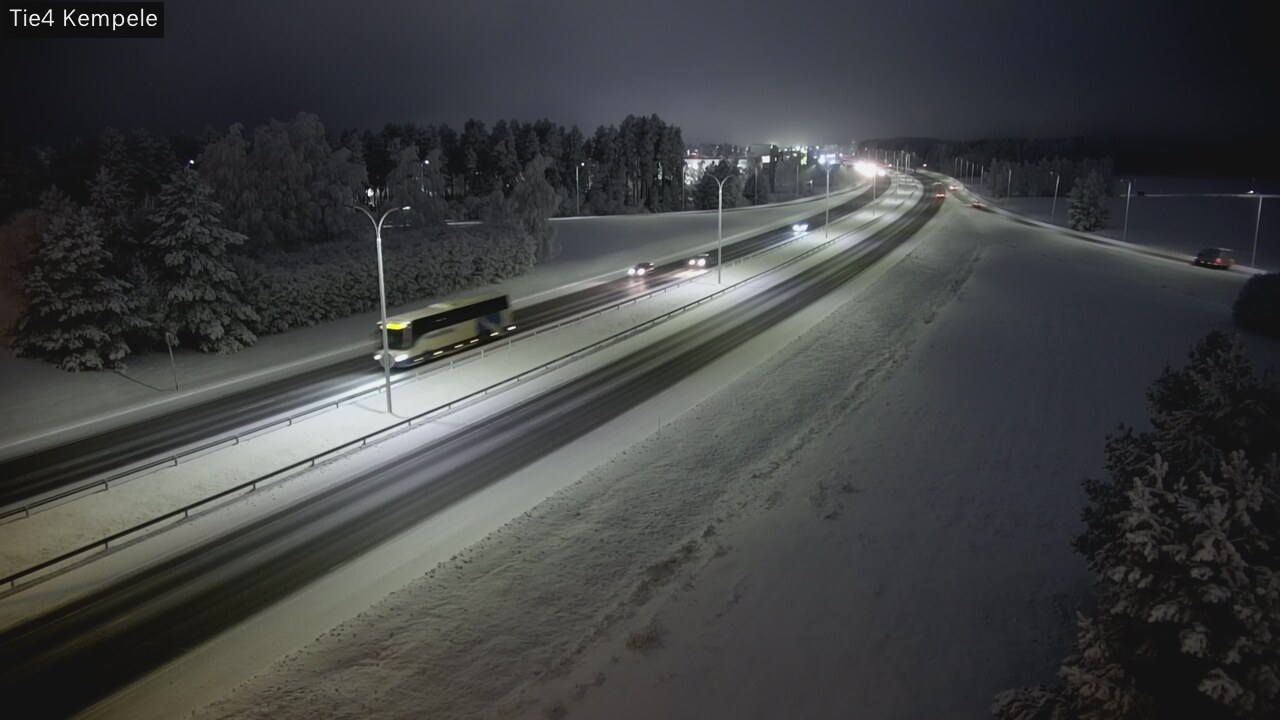 Weather Camera Image Road 4 Kempele, Zeppelin, Kempele, Pohjois-Pohjanmaa