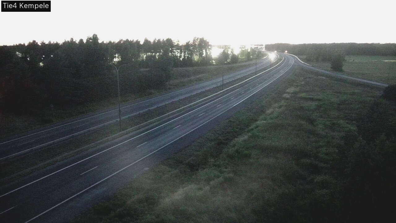 Kelikamerat Kuva Tie 4 Kempele, Zeppelin, Kempele, Pohjois-Pohjanmaa