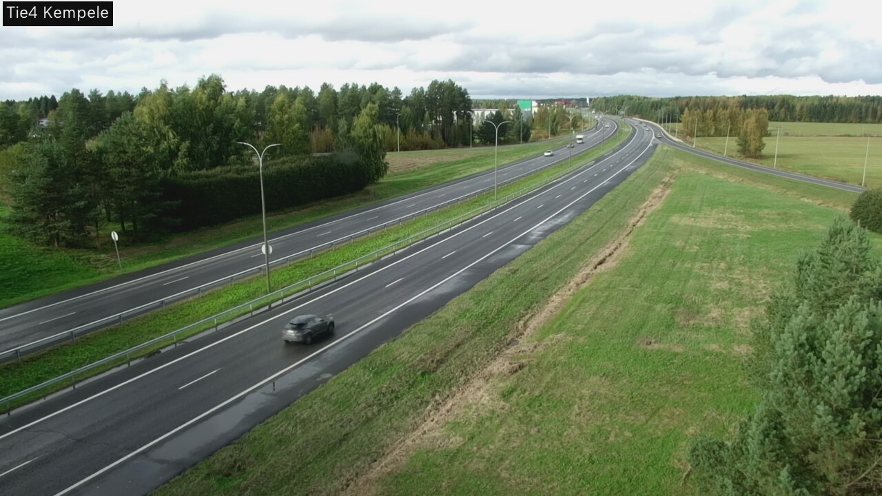 Kelikamerat Kuva Tie 4 Kempele, Zeppelin, Kempele, Pohjois-Pohjanmaa