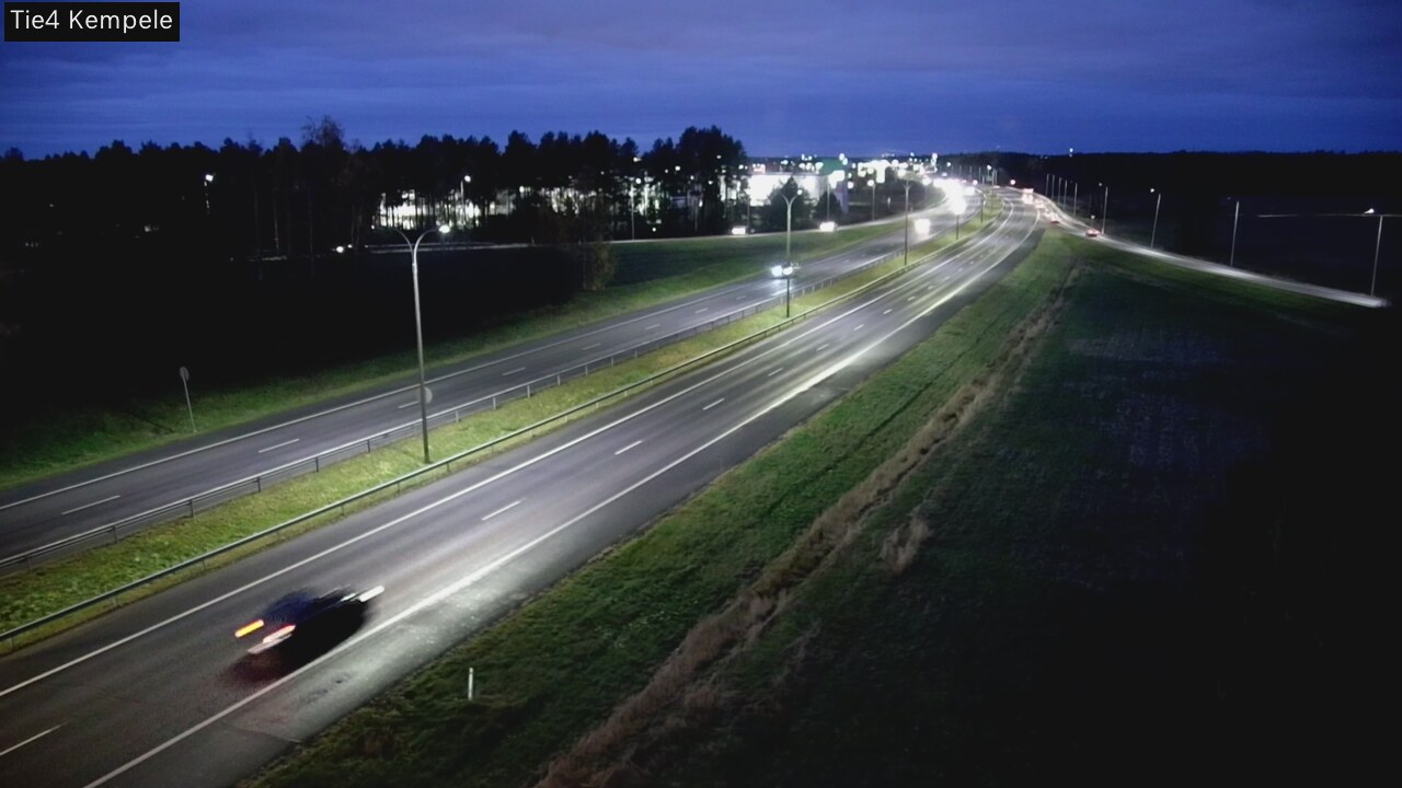 Kelikamerat Kuva Tie 4 Kempele, Zeppelin, Kempele, Pohjois-Pohjanmaa