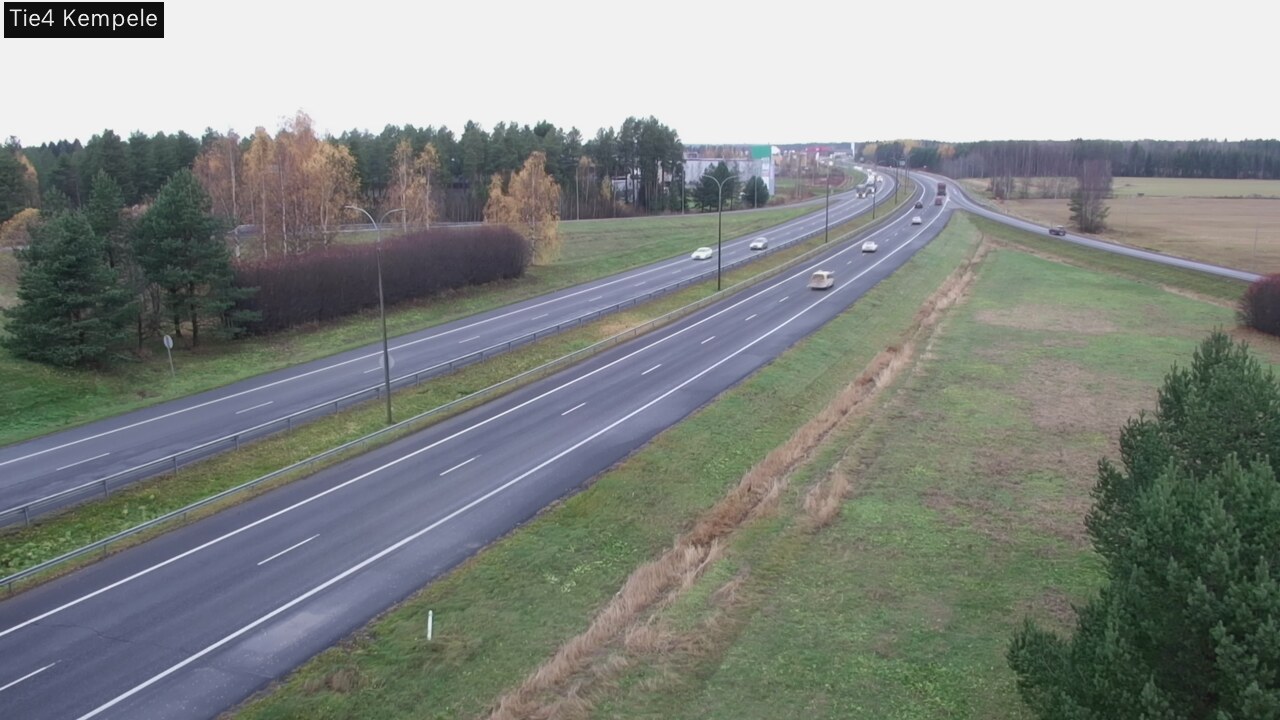 Kelikamerat Kuva Tie 4 Kempele, Zeppelin, Kempele, Pohjois-Pohjanmaa