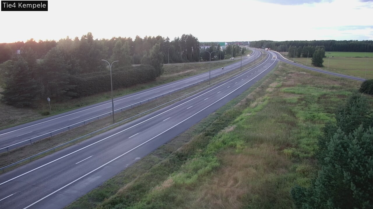 Kelikamerat Kuva Tie 4 Kempele, Zeppelin, Kempele, Pohjois-Pohjanmaa