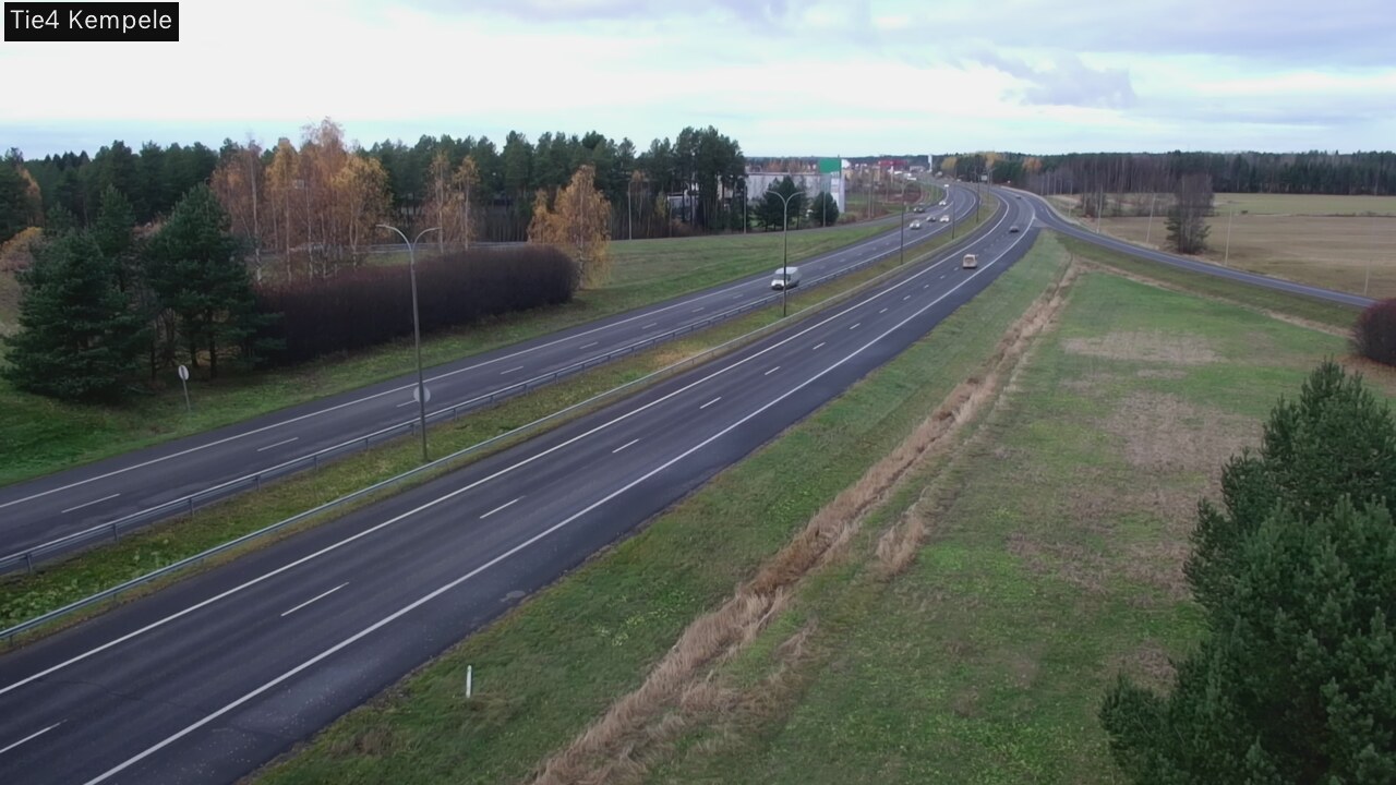 Kelikamerat Kuva Tie 4 Kempele, Zeppelin, Kempele, Pohjois-Pohjanmaa