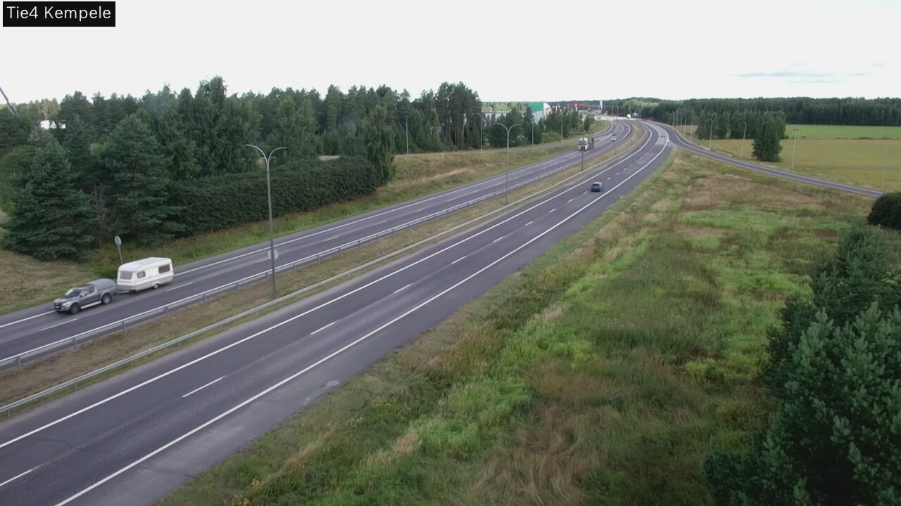 Weather Camera Image Road 4 Kempele, Zeppelin, Kempele, Pohjois-Pohjanmaa