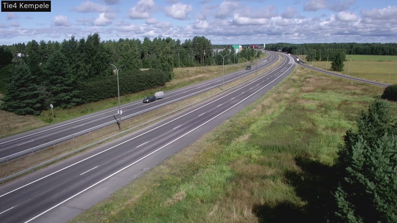 Kelikamerat Kuva Tie 4 Kempele, Zeppelin, Kempele, Pohjois-Pohjanmaa