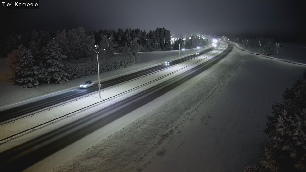 Weather Camera Image Road 4 Kempele, Zeppelin, Kempele, Pohjois-Pohjanmaa