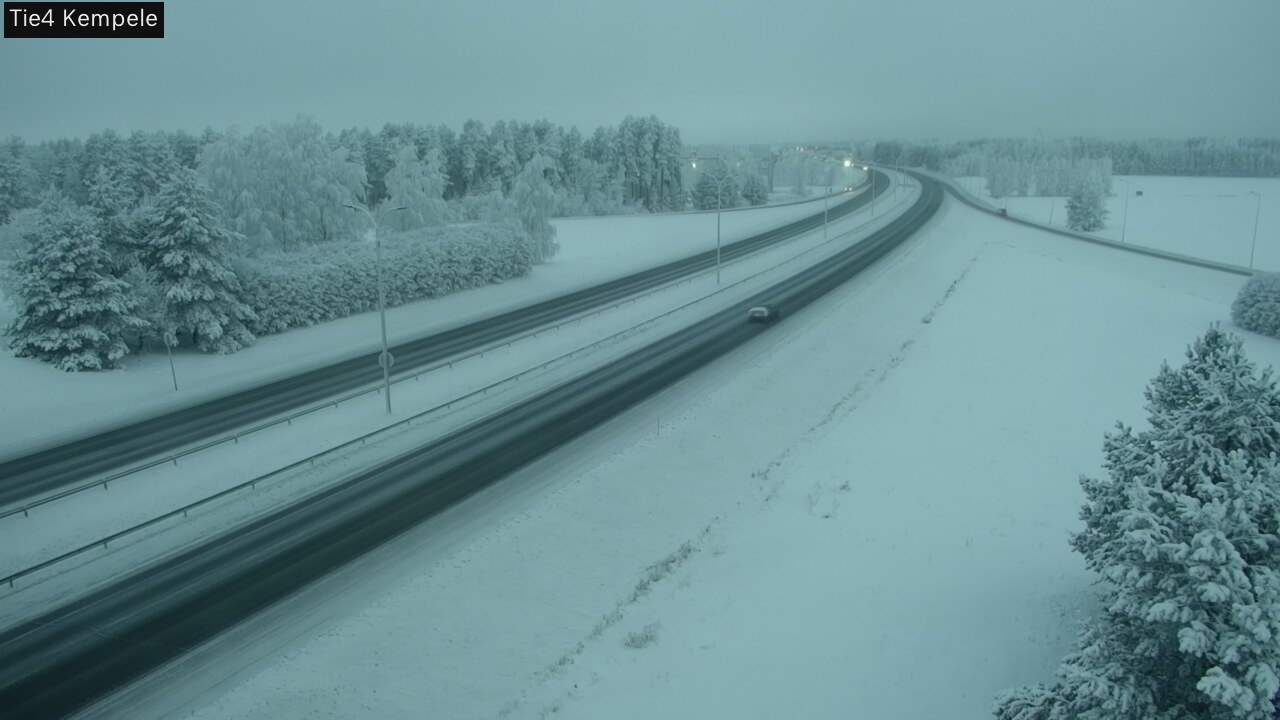 Kelikamerat Kuva Tie 4 Kempele, Zeppelin, Kempele, Pohjois-Pohjanmaa