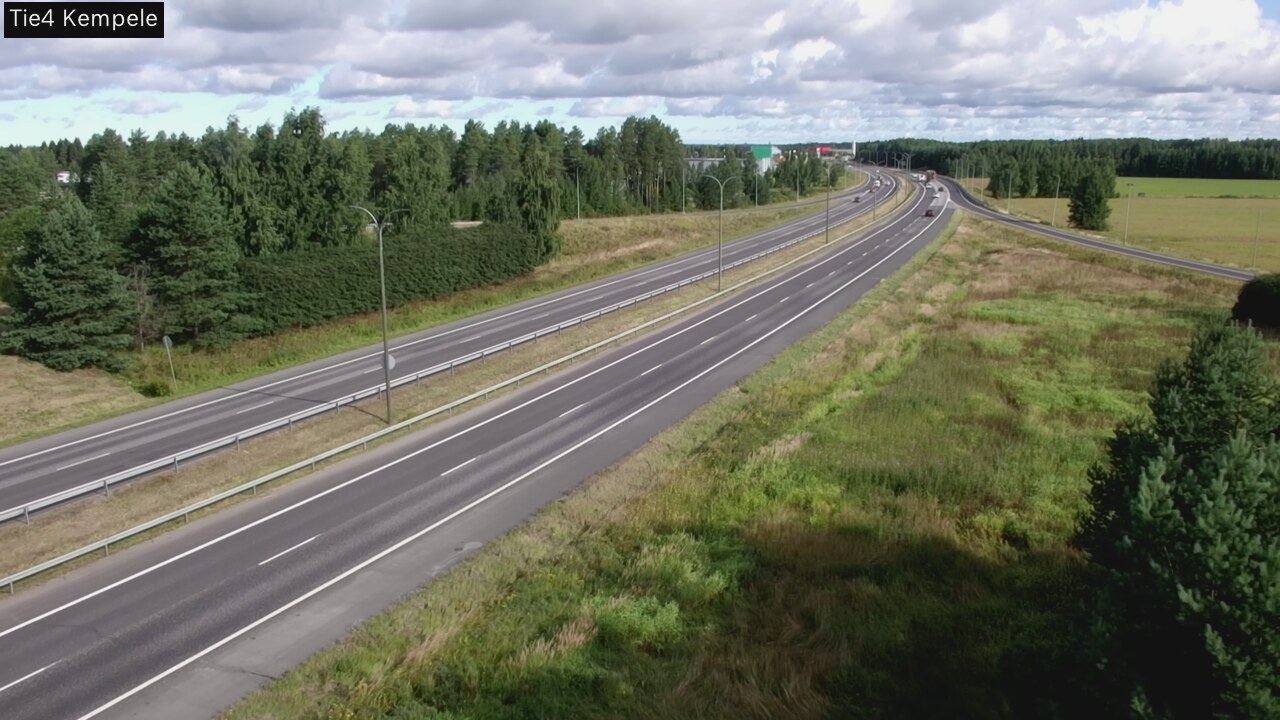 Weather Camera Image Road 4 Kempele, Zeppelin, Kempele, Pohjois-Pohjanmaa