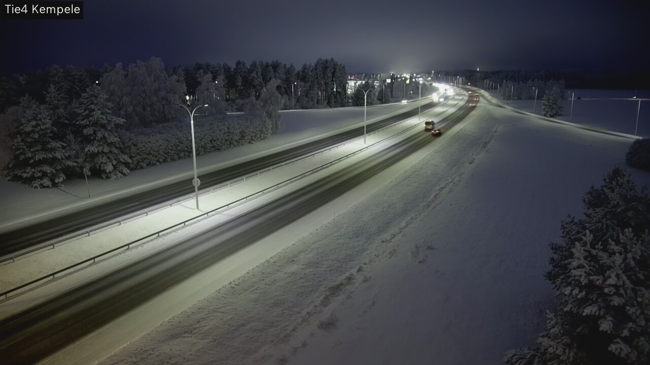 Weather Camera Image Road 4 Kempele, Zeppelin, Kempele, Pohjois-Pohjanmaa