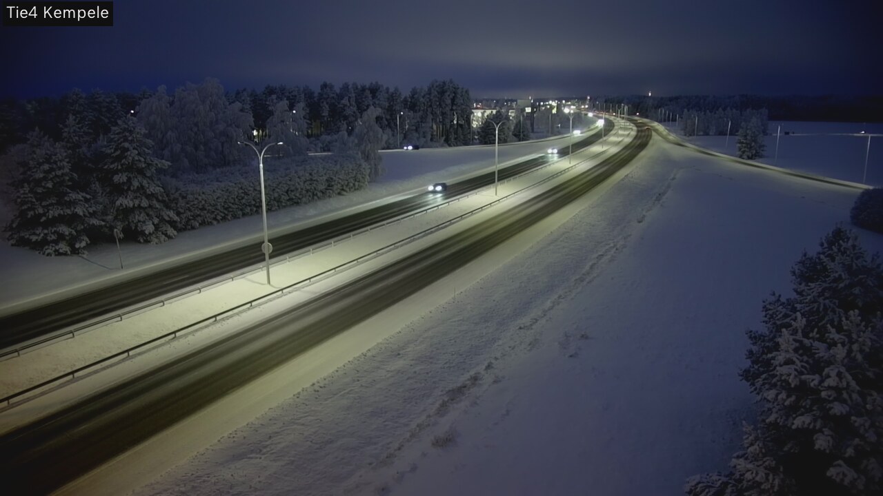Weather Camera Image Road 4 Kempele, Zeppelin, Kempele, Pohjois-Pohjanmaa