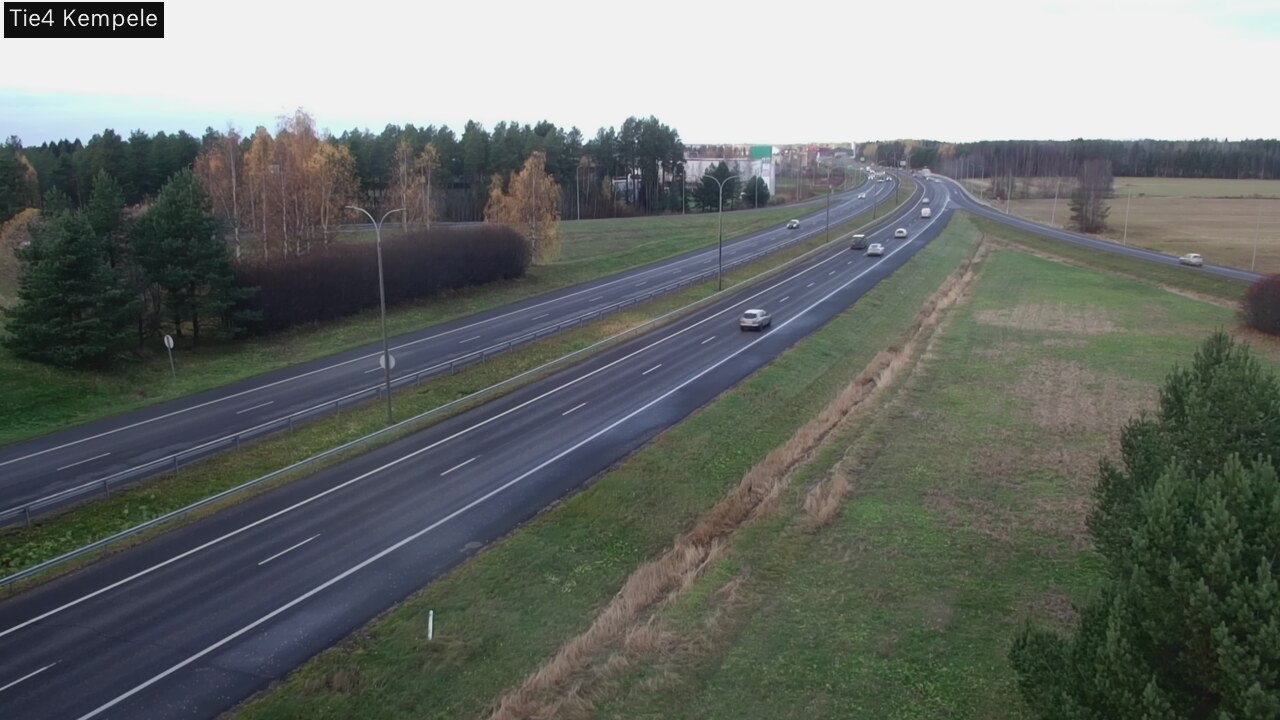 Kelikamerat Kuva Tie 4 Kempele, Zeppelin, Kempele, Pohjois-Pohjanmaa