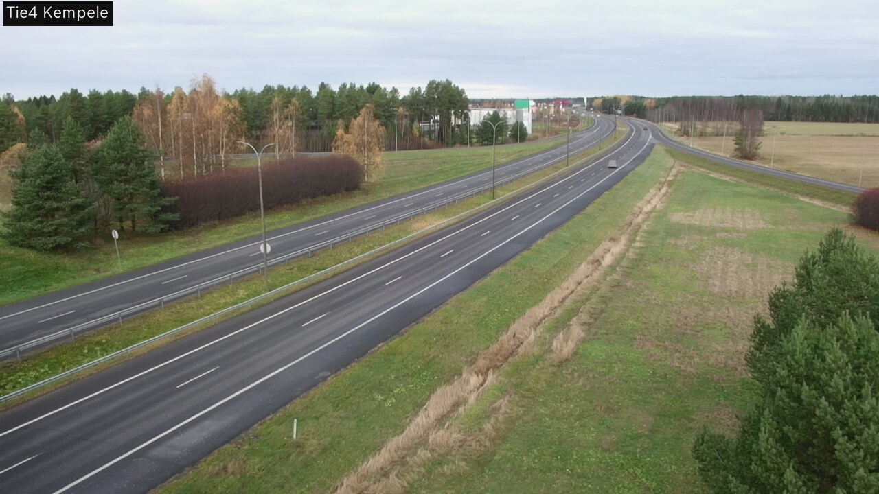 Kelikamerat Kuva Tie 4 Kempele, Zeppelin, Kempele, Pohjois-Pohjanmaa