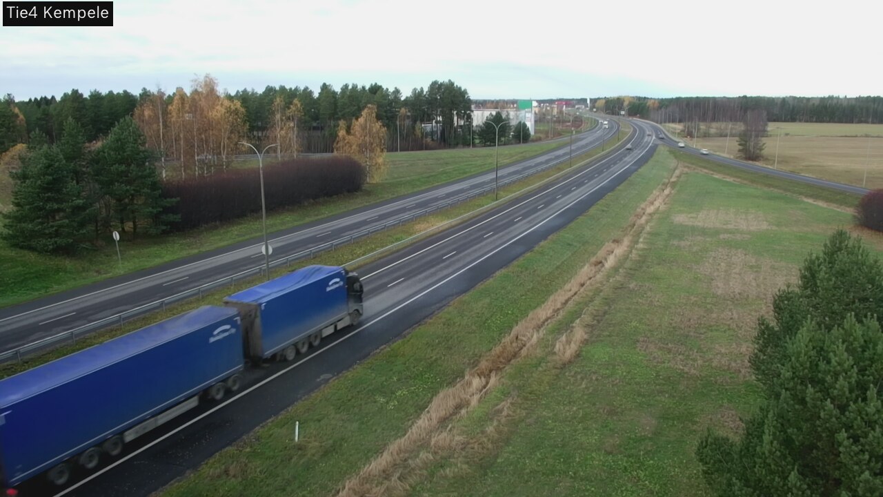 Kelikamerat Kuva Tie 4 Kempele, Zeppelin, Kempele, Pohjois-Pohjanmaa