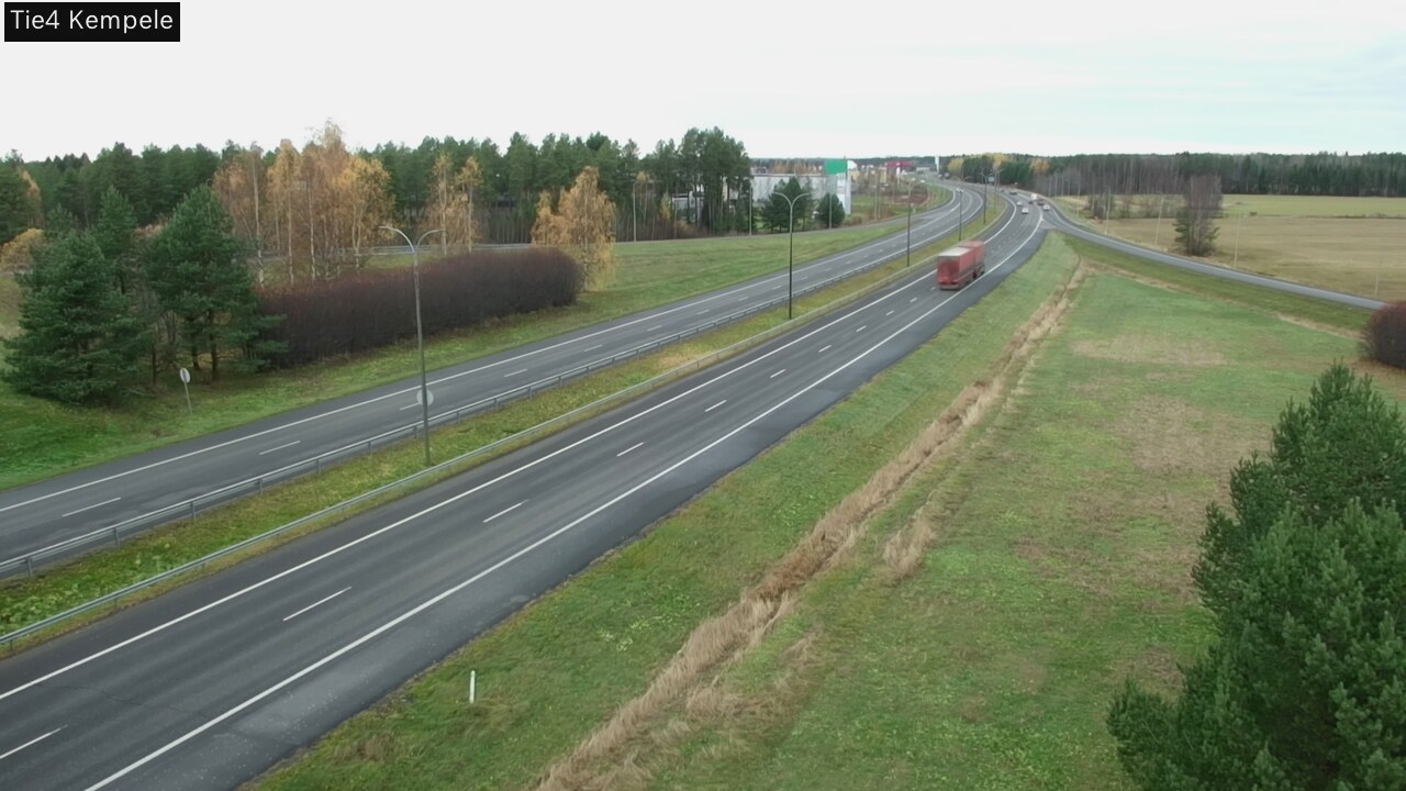 Kelikamerat Kuva Tie 4 Kempele, Zeppelin, Kempele, Pohjois-Pohjanmaa