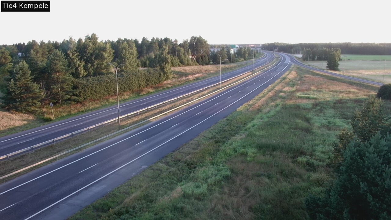 Kelikamerat Kuva Tie 4 Kempele, Zeppelin, Kempele, Pohjois-Pohjanmaa