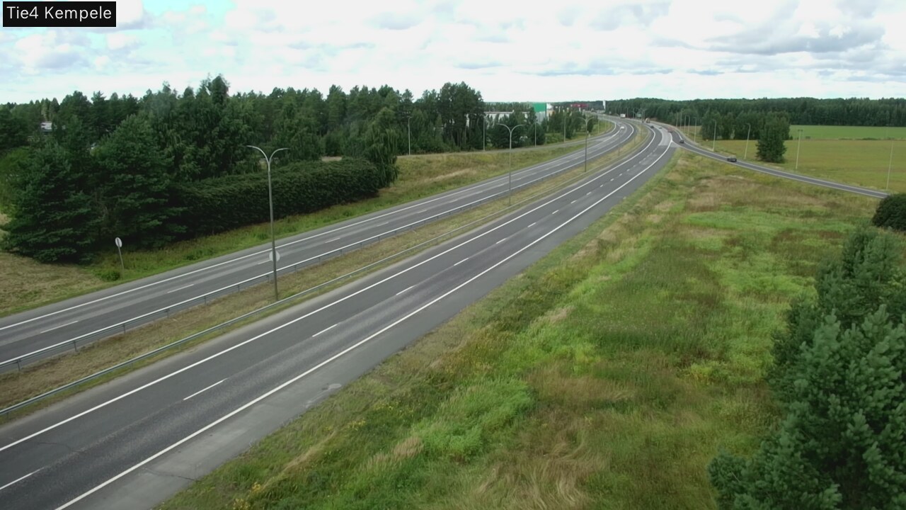 Kelikamerat Kuva Tie 4 Kempele, Zeppelin, Kempele, Pohjois-Pohjanmaa