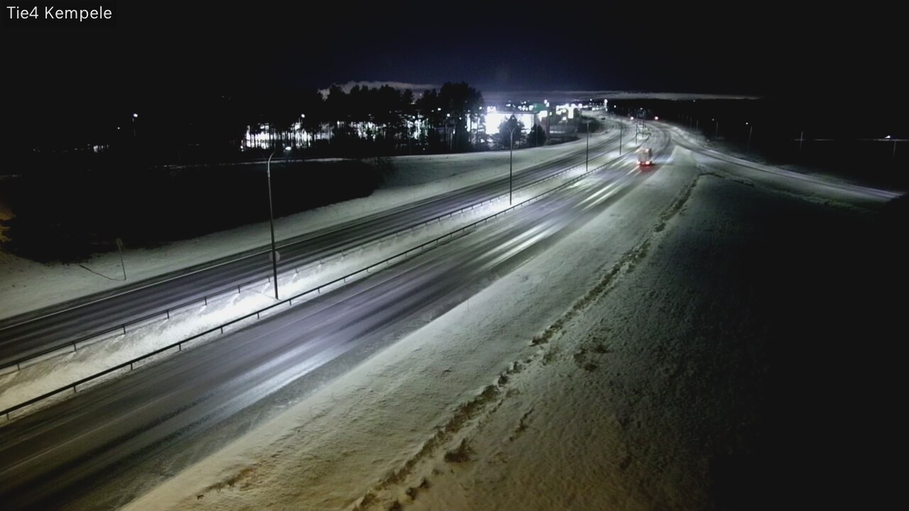 Weather Camera Image Väg 4 Kempele, Zeppelin, Kempele, Pohjois-Pohjanmaa