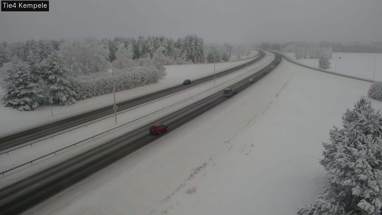 Kelikamerat Kuva Tie 4 Kempele, Zeppelin, Kempele, Pohjois-Pohjanmaa