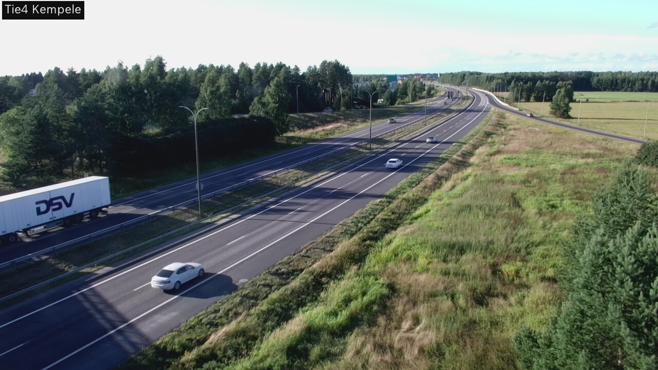Kelikamerat Kuva Tie 4 Kempele, Zeppelin, Kempele, Pohjois-Pohjanmaa