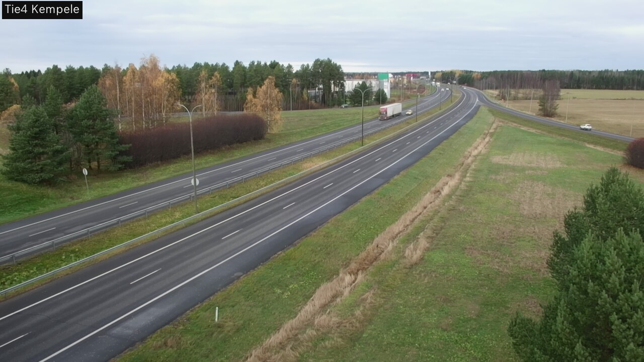 Kelikamerat Kuva Tie 4 Kempele, Zeppelin, Kempele, Pohjois-Pohjanmaa