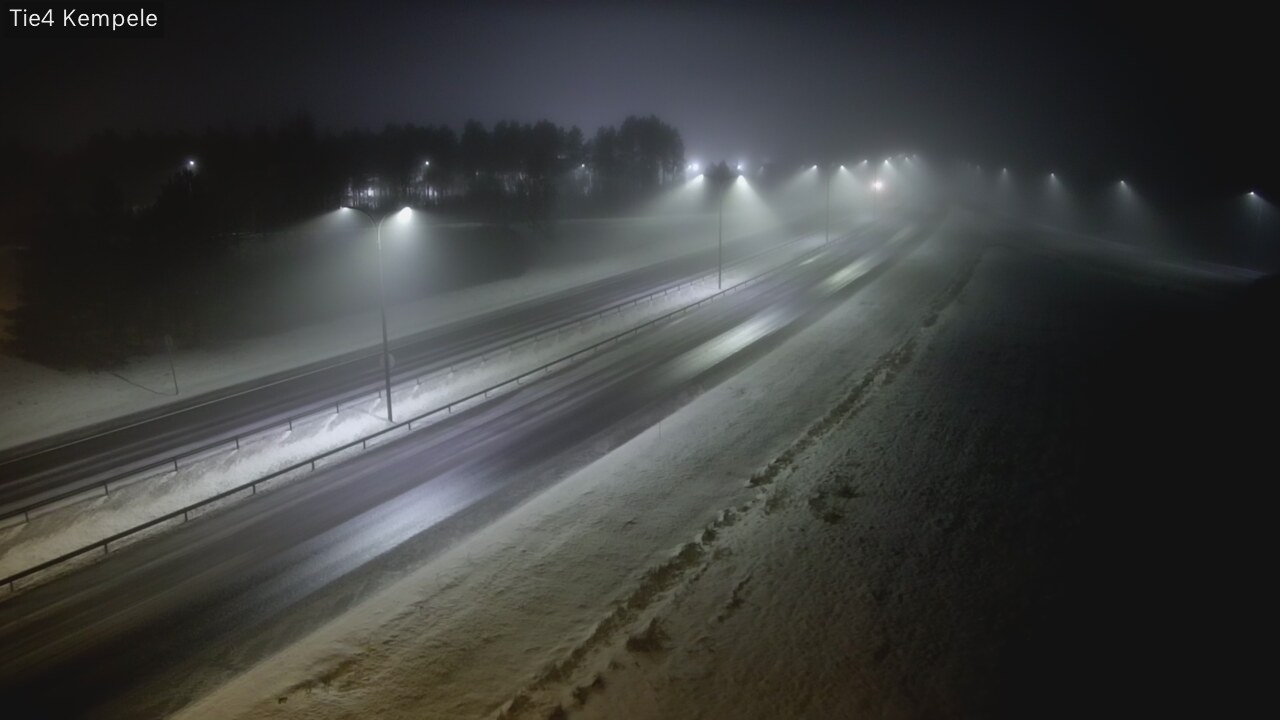 Weather Camera Image Väg 4 Kempele, Zeppelin, Kempele, Pohjois-Pohjanmaa