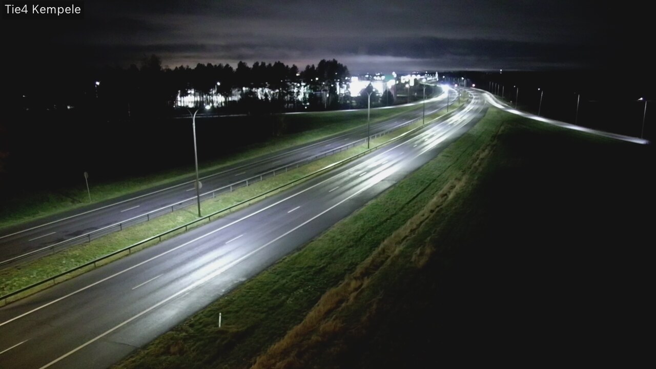 Kelikamerat Kuva Tie 4 Kempele, Zeppelin, Kempele, Pohjois-Pohjanmaa