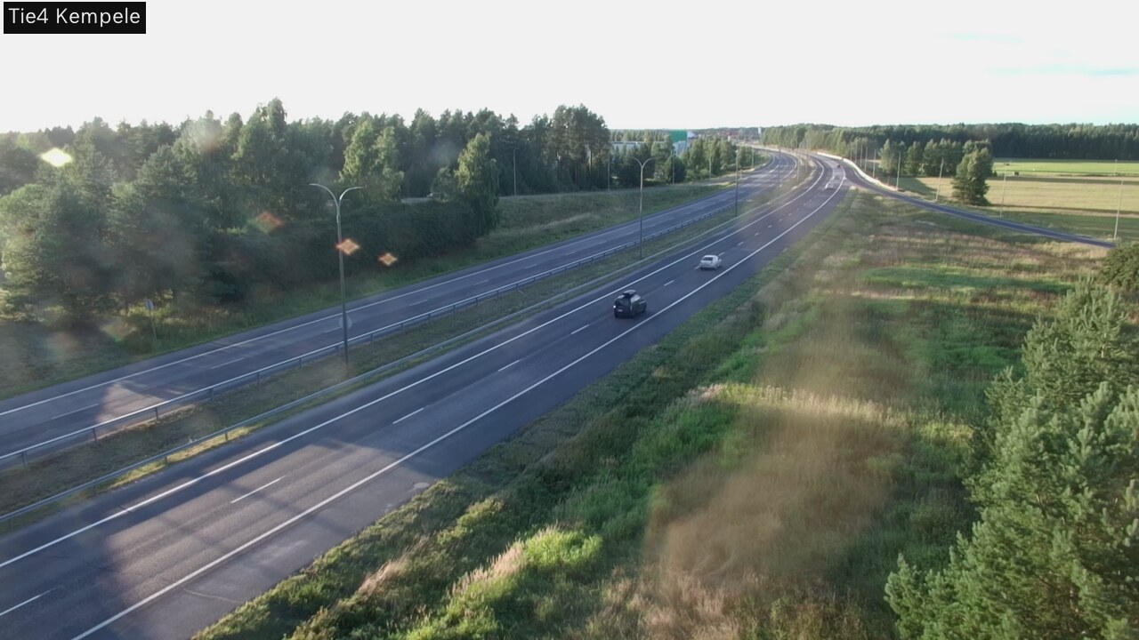 Kelikamerat Kuva Tie 4 Kempele, Zeppelin, Kempele, Pohjois-Pohjanmaa