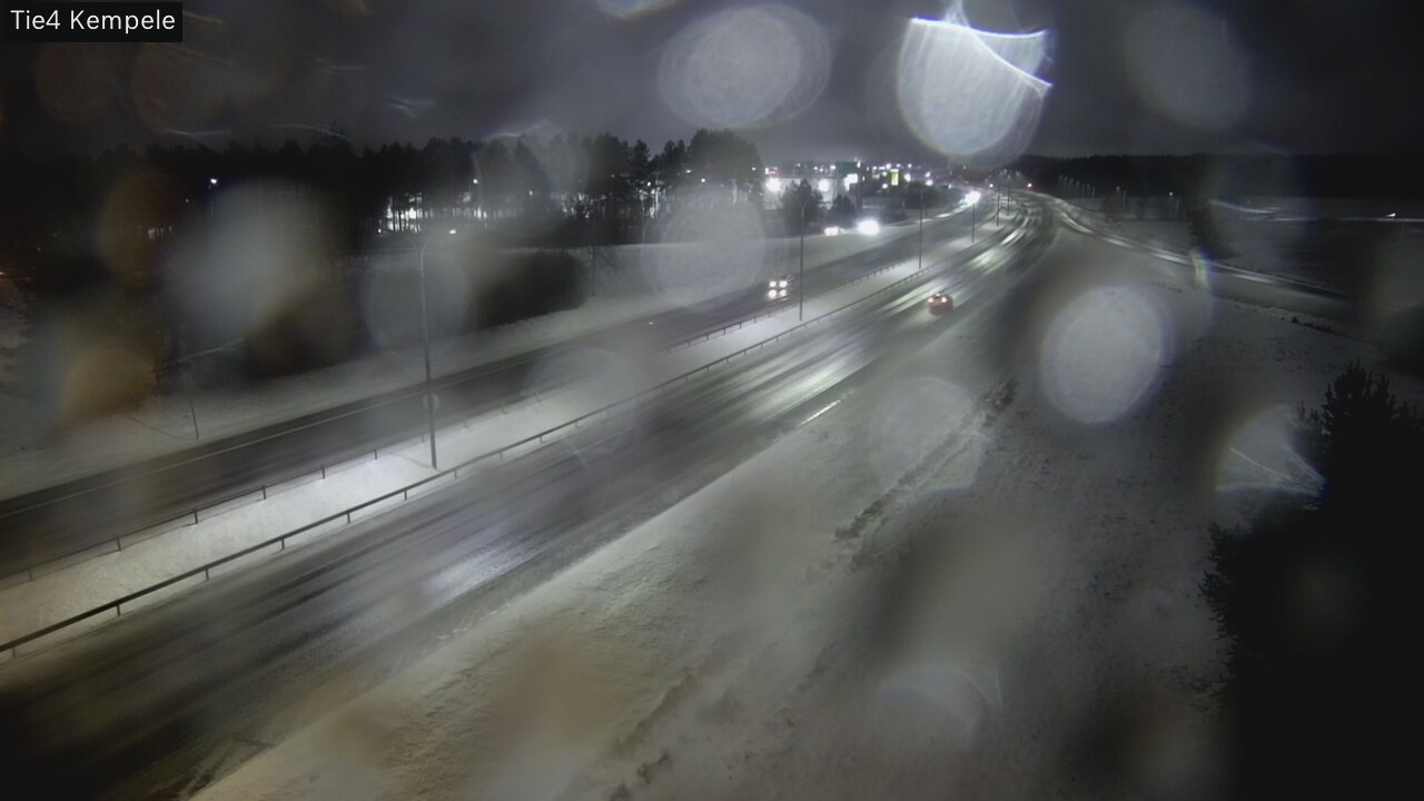 Weather Camera Image Väg 4 Kempele, Zeppelin, Kempele, Pohjois-Pohjanmaa