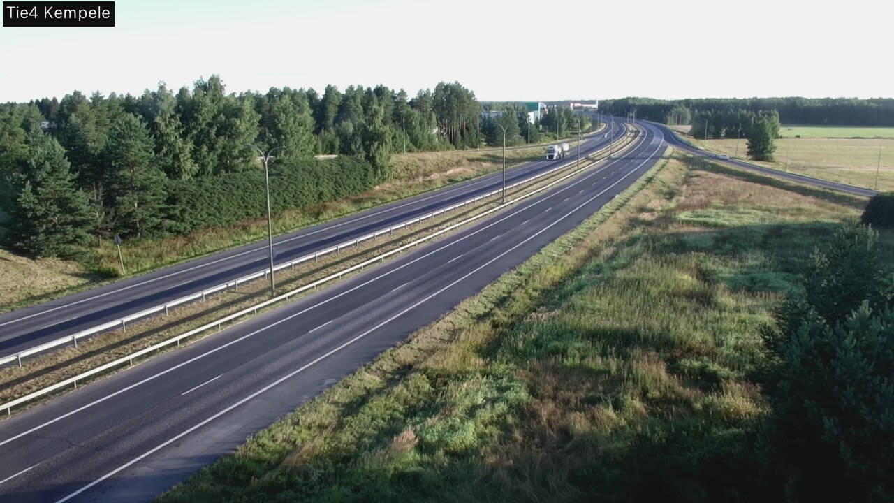 Weather Camera Image Road 4 Kempele, Zeppelin, Kempele, Pohjois-Pohjanmaa