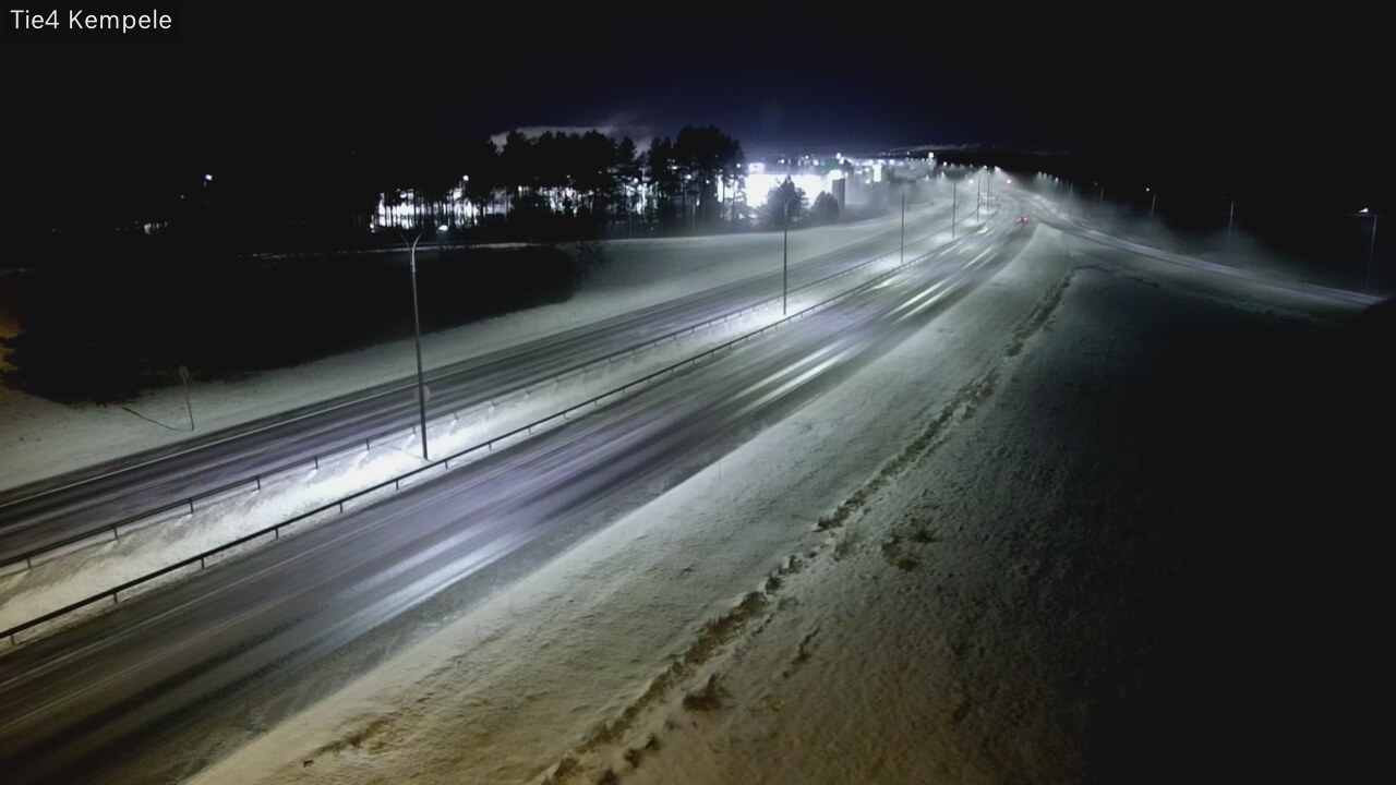 Weather Camera Image Väg 4 Kempele, Zeppelin, Kempele, Pohjois-Pohjanmaa