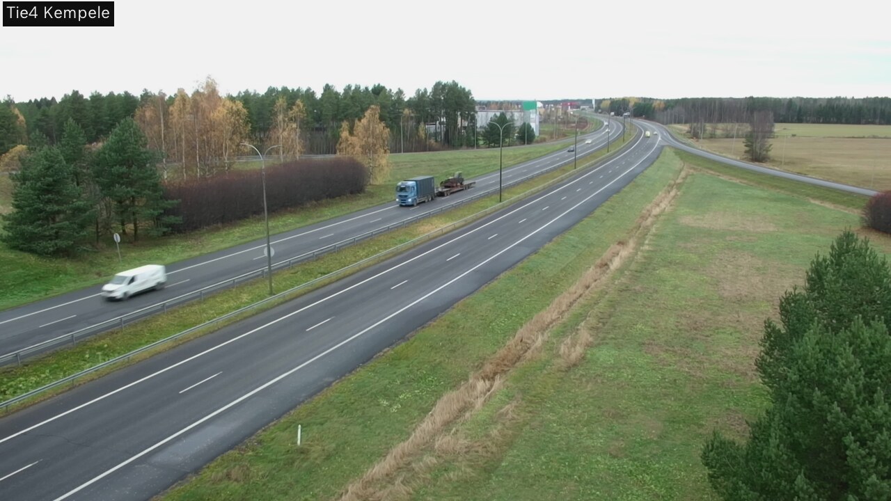 Kelikamerat Kuva Tie 4 Kempele, Zeppelin, Kempele, Pohjois-Pohjanmaa