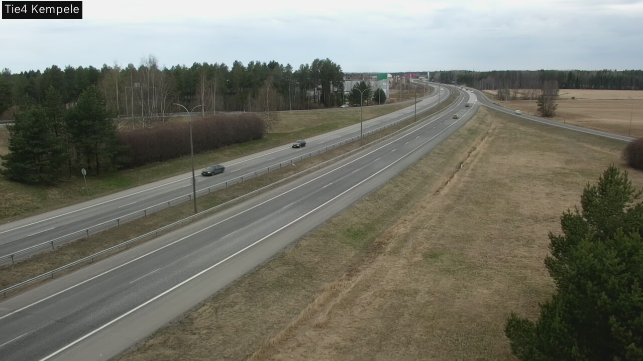 Weather Camera Image Road 4 Kempele, Zeppelin, Kempele, Pohjois-Pohjanmaa