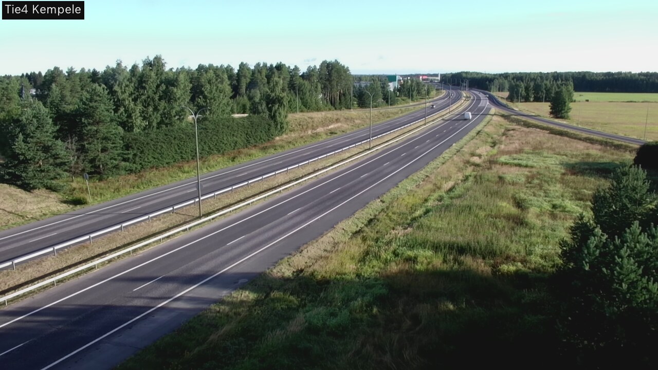 Weather Camera Image Road 4 Kempele, Zeppelin, Kempele, Pohjois-Pohjanmaa