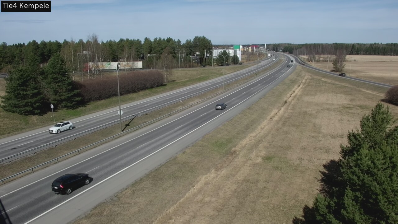 Weather Camera Image Road 4 Kempele, Zeppelin, Kempele, Pohjois-Pohjanmaa