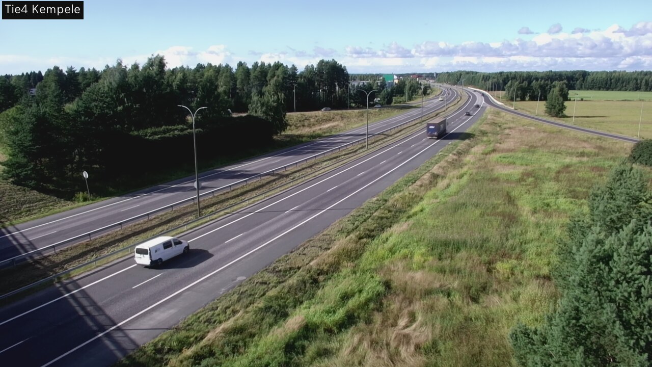 Kelikamerat Kuva Tie 4 Kempele, Zeppelin, Kempele, Pohjois-Pohjanmaa