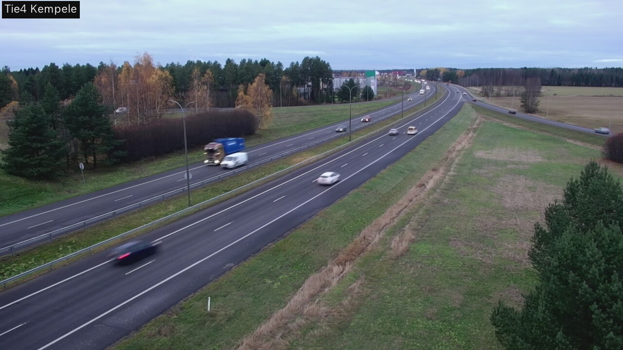 Kelikamerat Kuva Tie 4 Kempele, Zeppelin, Kempele, Pohjois-Pohjanmaa