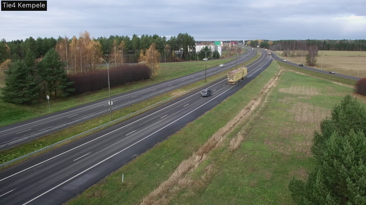 Kelikamerat Kuva Tie 4 Kempele, Zeppelin, Kempele, Pohjois-Pohjanmaa