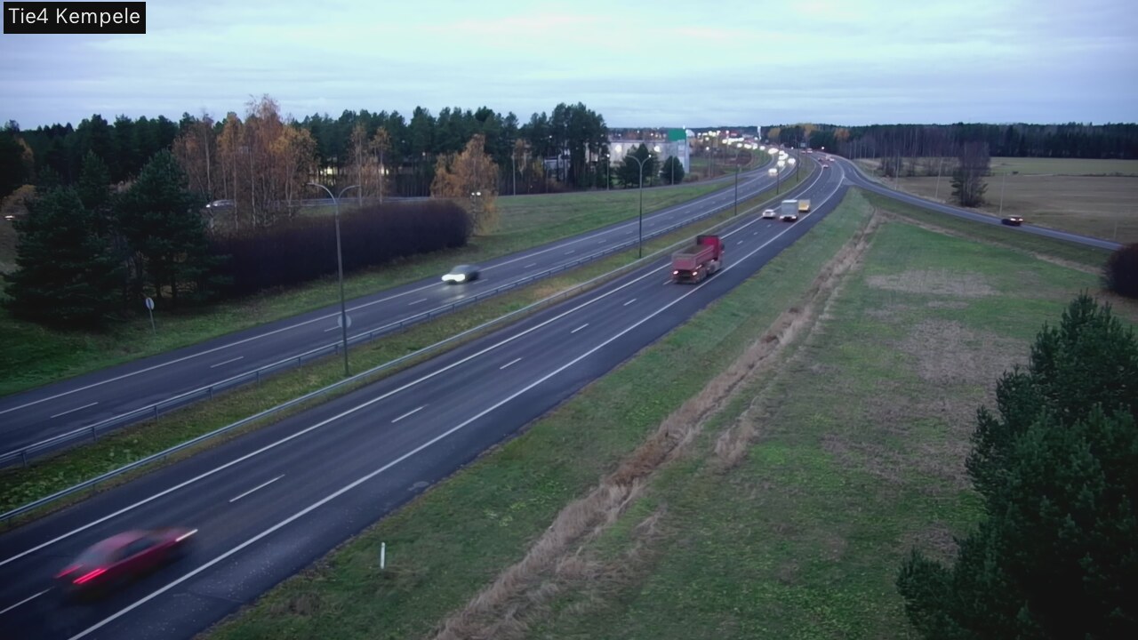 Kelikamerat Kuva Tie 4 Kempele, Zeppelin, Kempele, Pohjois-Pohjanmaa