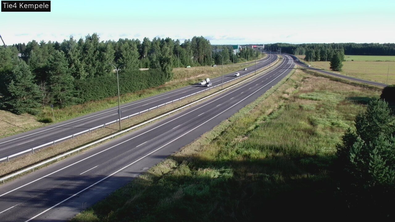 Weather Camera Image Road 4 Kempele, Zeppelin, Kempele, Pohjois-Pohjanmaa