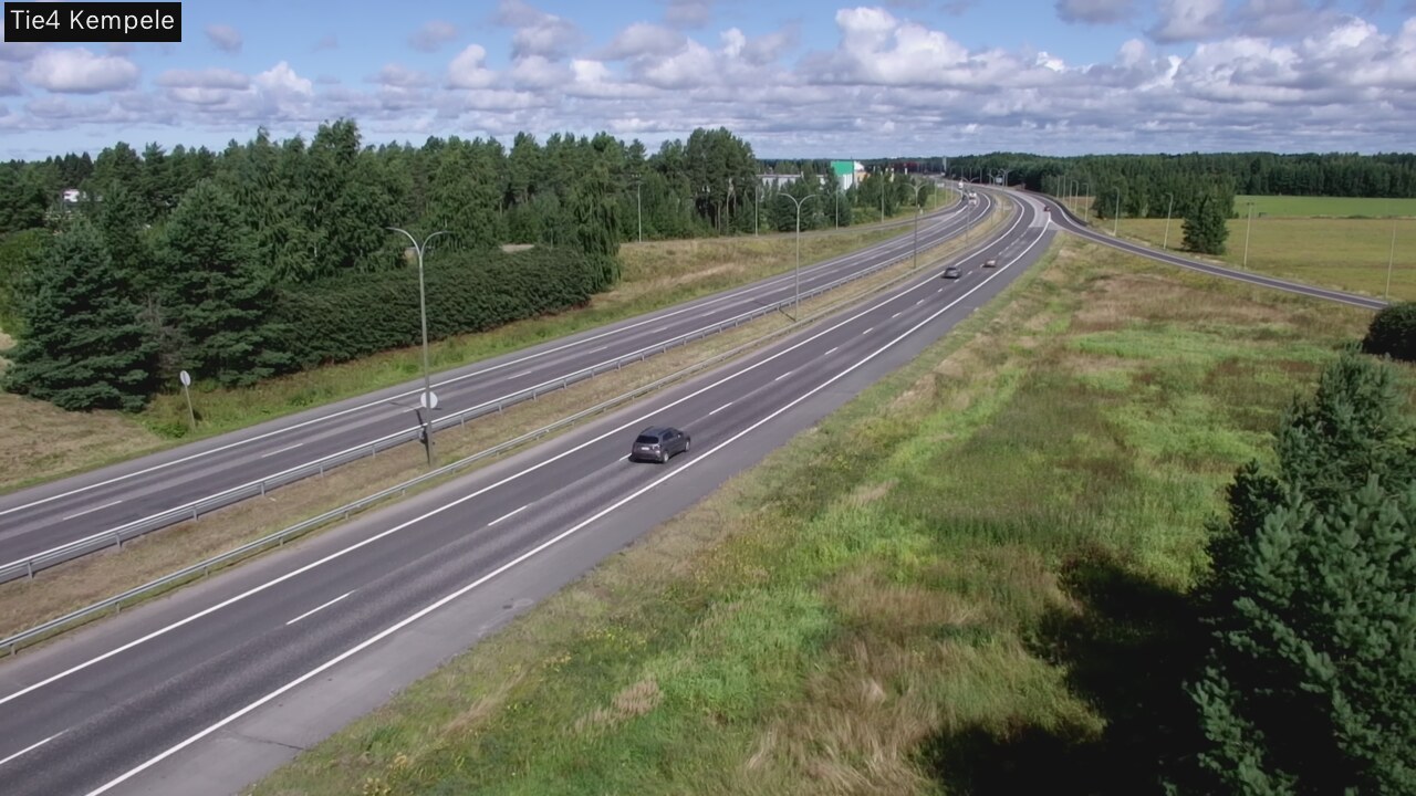 Kelikamerat Kuva Tie 4 Kempele, Zeppelin, Kempele, Pohjois-Pohjanmaa
